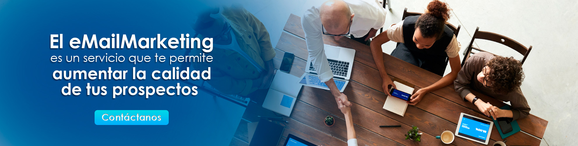 Plataforma de email marketing PoderMail - campañas masivas y Google Ads